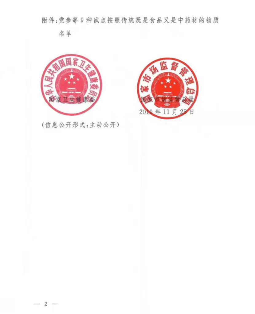 国家相关部门颁发了“灵芝等9种物质开展药食同源物质管理试点工作”的通知(图4) 国家相关部门颁发了“灵芝等9种物质开展药食同源物质管理试点工作”的通知(图4)