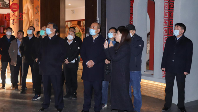 泰安市委常委、副市长常绪扩等领导一行莅临芝人堂调研指导(图3)