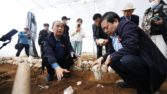 芝人堂泰山灵芝谷隆重举办泰山有机灵芝春种季活动(图6)