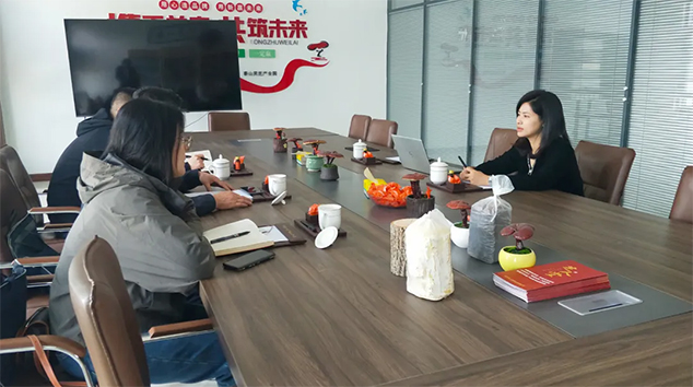 山东省食品质量促进会专家莅临芝人堂调研指导(图3)
